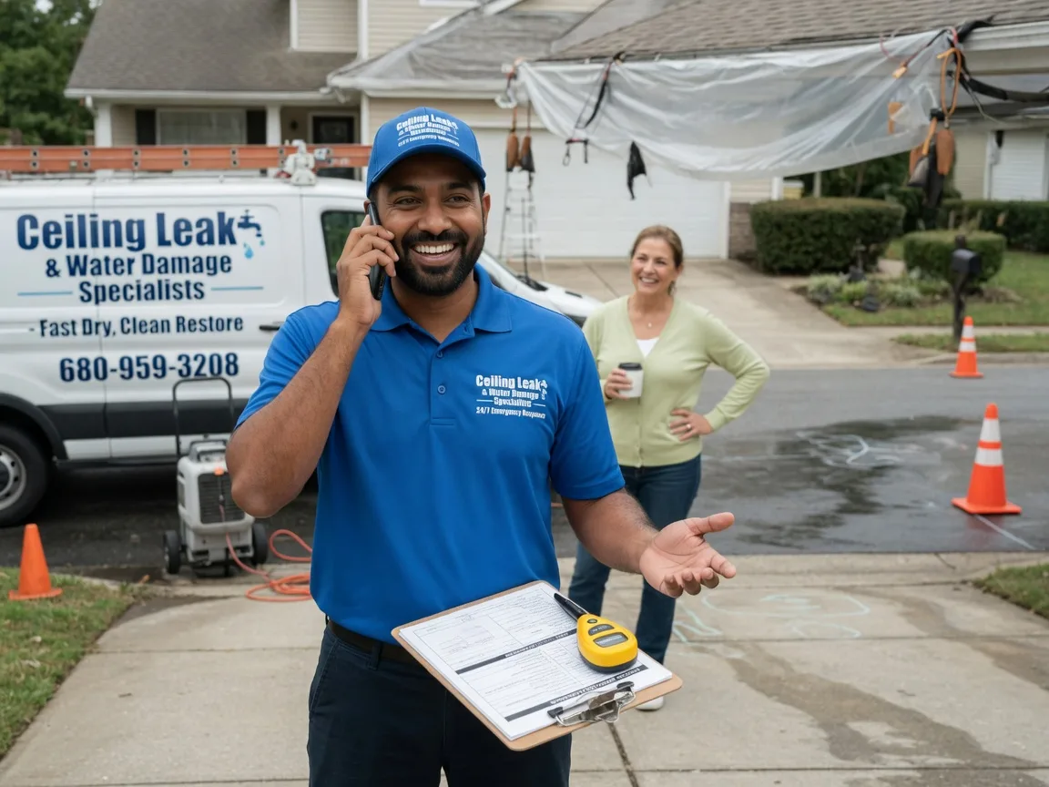 Ceiling Leak Cleanup Plymouth, VT FAQs